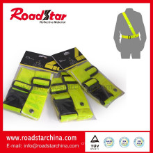 PVC high visibility reflective safety waist belt and sam browne